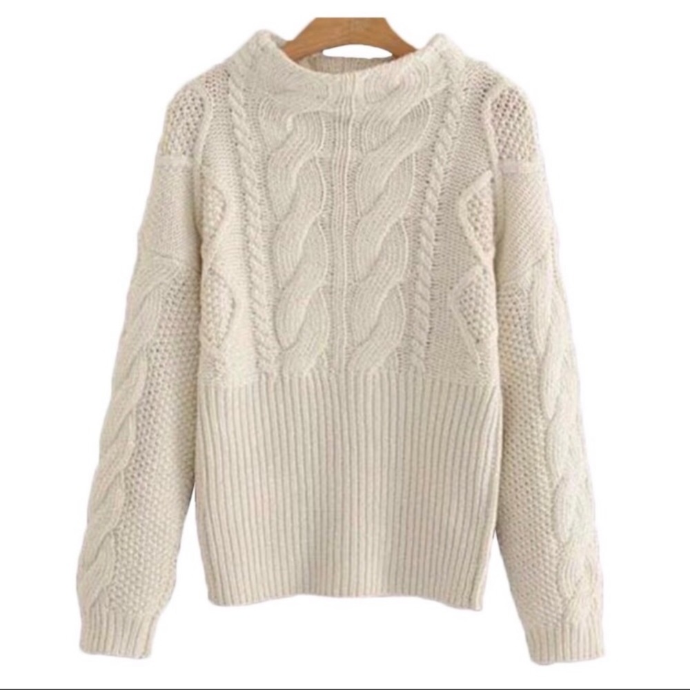 Goodnight Macaroon Cream Sweater